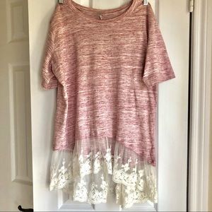 BUY 1 GET 1 FREE JODIFL Knit Boho Lace Top